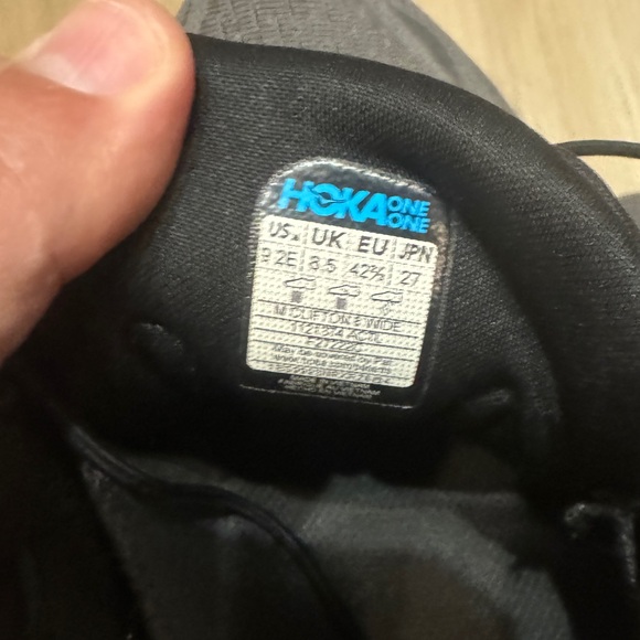 Men’s Size 9 Hoka Clifton 8.0 running shoes - Picture 5 of 8